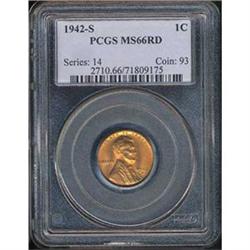 1942 1C PCGS MS66 RD [L#3021