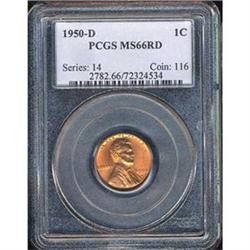 1949-D 1C PCGS MS66 RD [L#3041