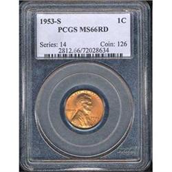 1952-D 1C PCGS MS66 RD [L#3046