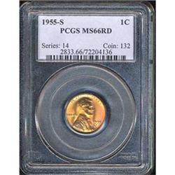 1953-S 1C PCGS MS66 RD [L#3048