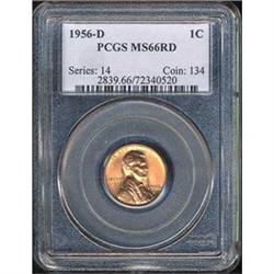 1955-D 1C PCGS MS66 RD [L#3049