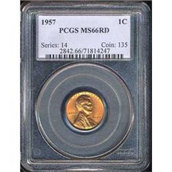 1955-S 1C PCGS MS66 RD [L#3050