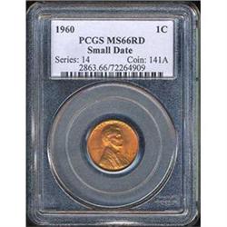 1958-D 1C PCGS MS66 RD [L#3055