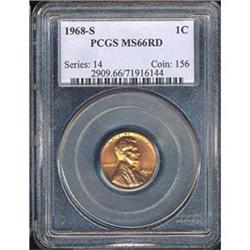 1967 1C PCGS MS66 RD [L#3062