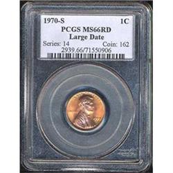 1968-S 1C PCGS MS66 RD [L#3064