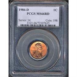 1982 1C PCGS MS66 RD [L#3074