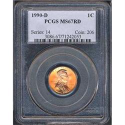 1988-D 1C PCGS MS66 RD [L#3078
