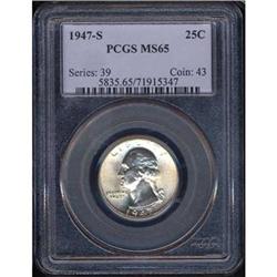 1947-D 25C PCGS MS65 [L#3141