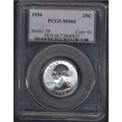 1954-S 25c PCGS MS65 [L#3168