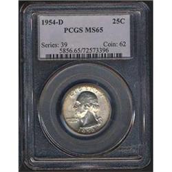 1954 25C PCGS MS65 [L#3169
