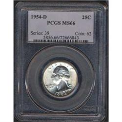 1954 25C PCGS MS66 [L#3170