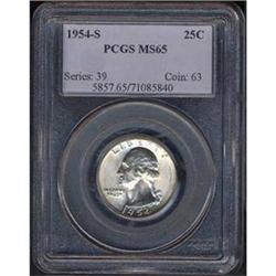 1954-D 25C PCGS MS65 [L#3171