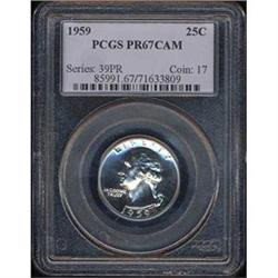 1958 25C PCGS PR68 [L#3252