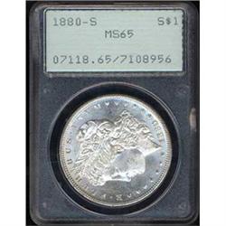 Lot of 3: 1879-S Morgan $ Raw AU-BU63 [L#3279