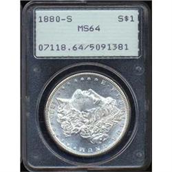 1880-S $1 PCGS MS65 [L#3282