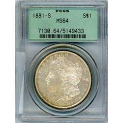 1881 $1 PCGS MS65 [L#3287