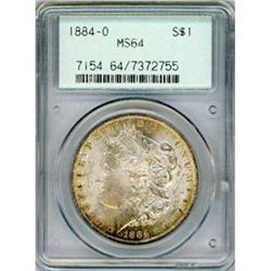 1884-CC $1 PCGS MS64 [L#3299