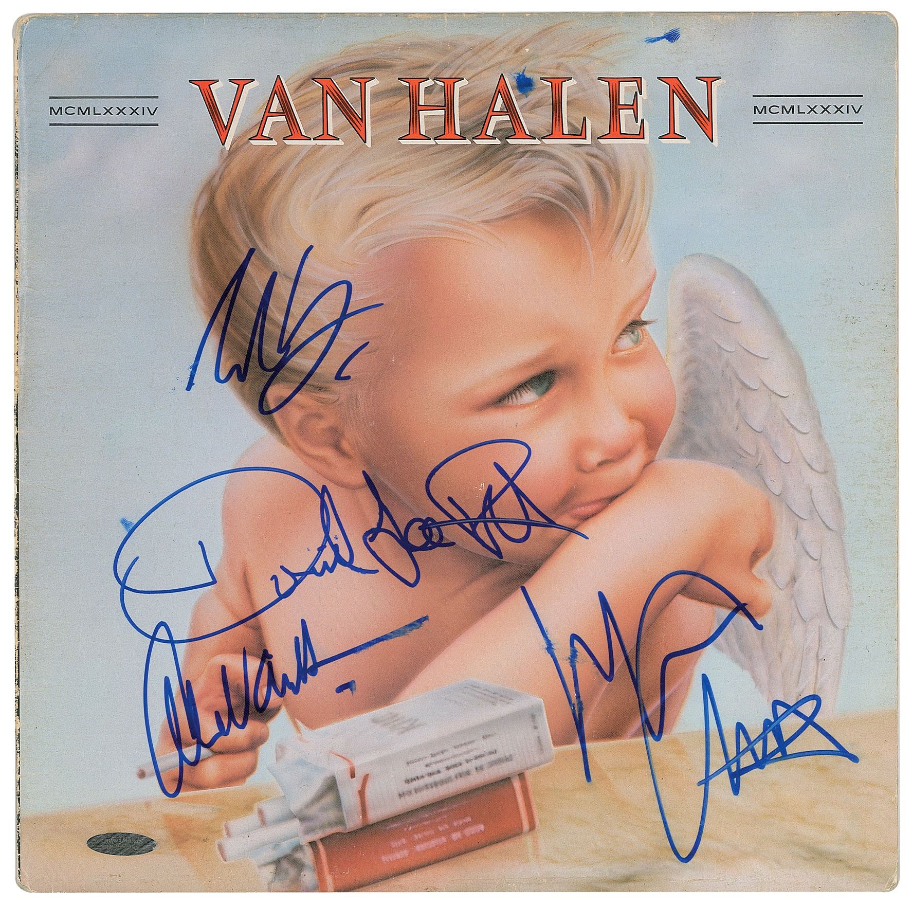 Van Halen Signed Album