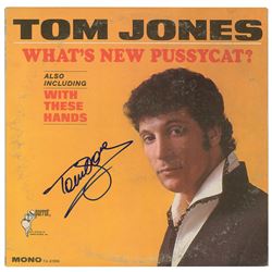 Tom Jones Signed Album