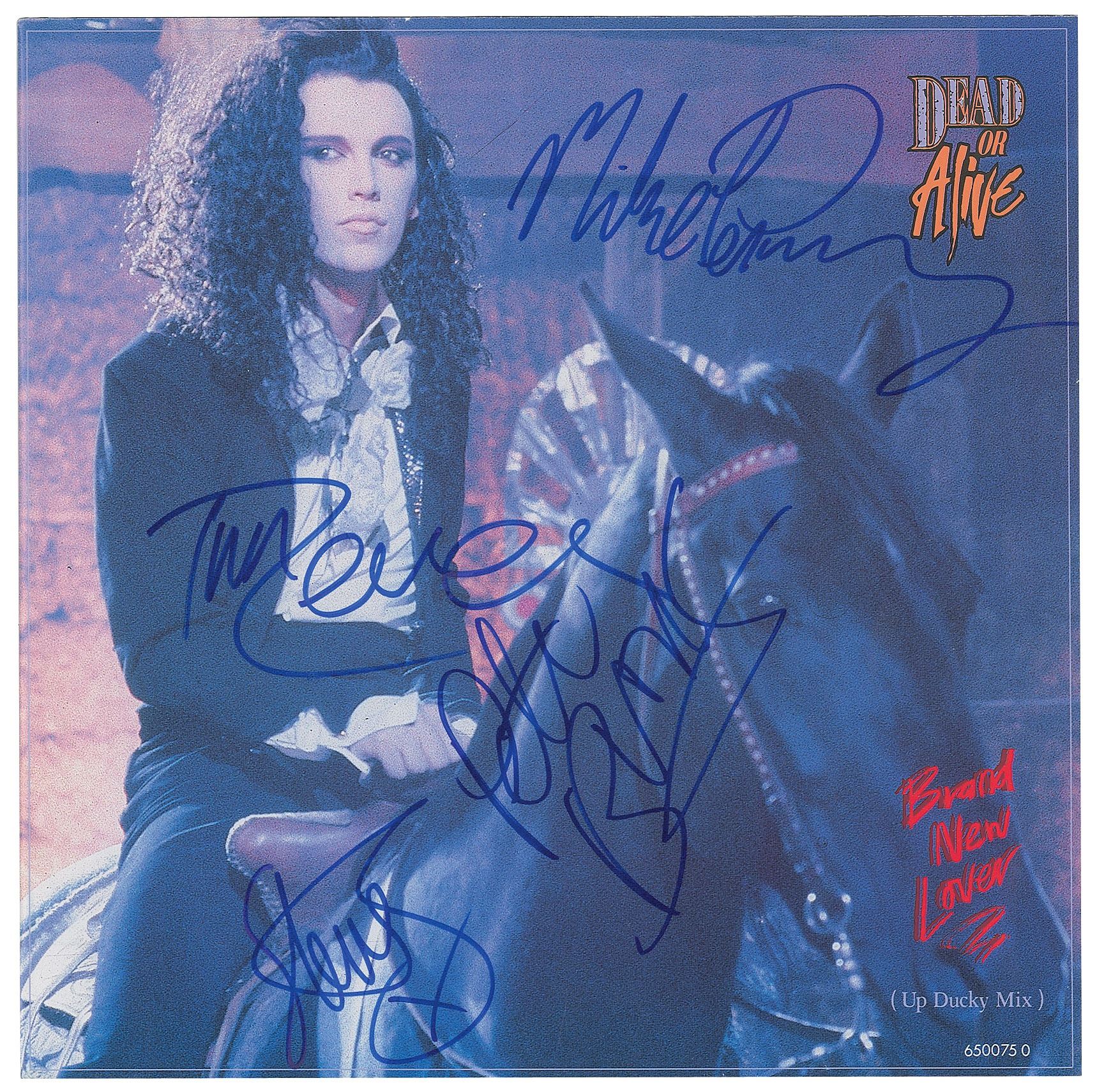 貴重★DEAD OR ALIVE デッドオアアライヴ メンバー全員 直筆サイン Dead or Alive Signed Album