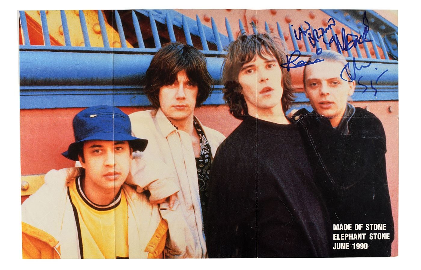 The Stone Roses Signed Poster