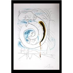 Salvador Dali- Original Engravings with Lithographic Color "The Visceral Circle of the Cosmos"