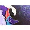 Image 2 : Patricia Govezensky- Original Acrylic On Canvas "Roxanne"