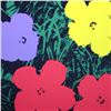 Image 2 : Andy Warhol "Flowers 11.73" Silk Screen Print from Sunday B Morning.