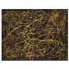 Image 1 : Renatta - "Deepness II" Original Mixed Media Acrylic and Sailcloth on Canvas, Hand Signed with Certi