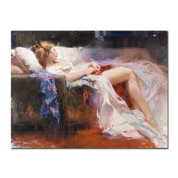 Pino (1939-2010) -  Sweet Repose  Artist Embellished Limited Edition on Canvas (40  x 30 ), AP Numbe