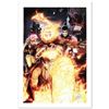 Image 1 : "Timestorm 2009/2099 #2" Limited Edition Giclee on Canvas by Salvador Larroca and Marvel Comics. Num
