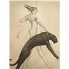 Image 1 : Michael Parkes "Goddess of the Hunt" Masterworks on Paper