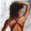 Image 2 : Michael Maselli, "Attitude" Original Acrylic Painting on Canvas, Hand Signed with Certificate of Aut