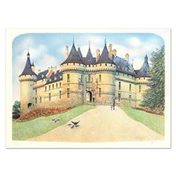 Rolf Rafflewski, "Chateau de Chaumont" Limited Edition Lithograph, Numbered and Hand Signed.