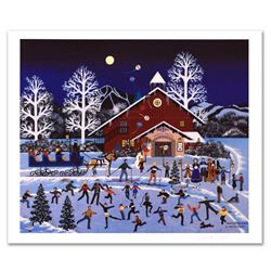 "Moonlight Merriment" Limited Edition Lithograph by Jane Wooster Scott, Numbered and Hand Signed wit