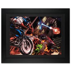 "Avengers: X-Sanction #1" Extremely Limited Edition Giclee on Canvas by Ed McGuinness and Marvel Com