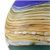 Image 2 : "Small Strata Hanging Lamp" Hand Blown Glass Sculpture, Hand Signed byGartnerBlade Glass.