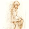 Image 2 : "Fisherman" Limited Edition Lithograph by Edna Hibel (1917-2014), Numbered and Hand Signed with Cert