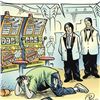 Image 2 : Bizarro! "Casino Indians" is a Framed Limited Edition Hand Signed by creator Dan Piraro; Numbered wi