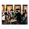 Image 1 : Guy Buffet - "Billiards" Limited Edition Serigraph; Numbered and Hand Signed with Certificate of Aut