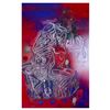Image 1 : Mark Kostabi, "Memories Of The Present" Mixed Media Original Painting; Hand Signed, with COA.