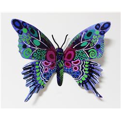 Patricia Govezensky- Original Painting on Cutout Steel "Butterfly"