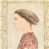 Image 2 : Edna Hibel (1917-2014), "China Profile" Limited Edition Lithograph on Rice Paper, Numbered and Hand 