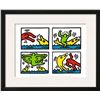 Image 1 : Keith Haring "Pop Shop V" Custom Framed Offset Lithograph