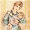 Image 2 : "Fair Alice and Baby" Limited Edition Lithograph by Edna Hibel (1917-2014), Numbered and Hand Signed