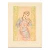 Image 1 : Edna Hibel (1917-2014), "Fair Alice and Baby" Limited Edition Lithograph on Rice Paper, Numbered and