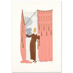 Erte (1892-1990) - "Cloudy Morning" Limited Edition Serigraph, Numbered and Hand Signed with Certifi