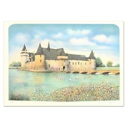 Rolf Rafflewski, "Chateau" Limited Edition Lithograph, Numbered and Hand Signed.