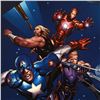 Image 2 : "Ultimate New Ultimates #5" Limited Edition Giclee on Canvas by Frank Cho and Marvel Comics. Numbere