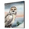 Image 3 : "Snow Owl in Alaska" Limited Edition Giclee on Canvas by Martin Katon, Numbered and Hand Signed with